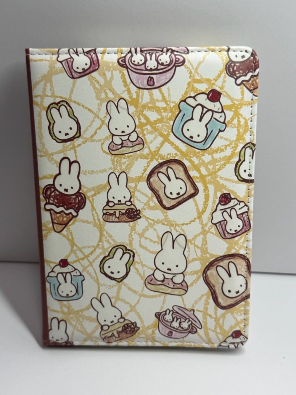 Cute Bunny-Themed Hardcover Journal With Colorful Illustrated Pages Compact 7"x5